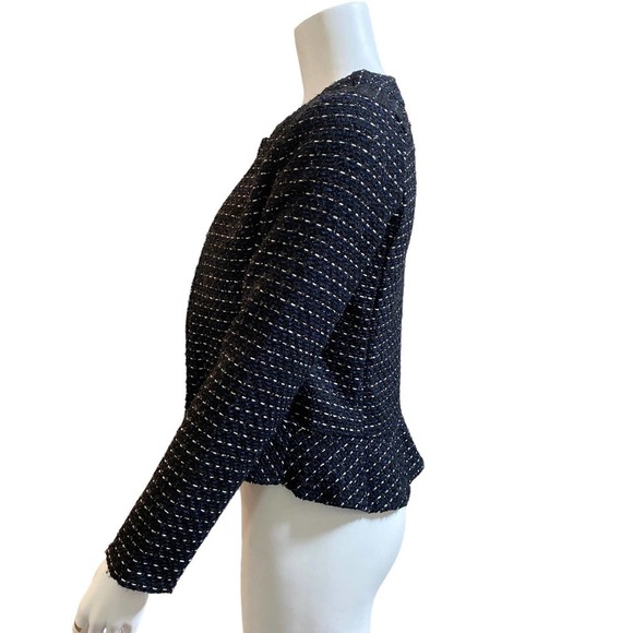 Dolan Anthropologie Left Coast Tweed Open Blazer Jacket, size small - Picture 7 of 11